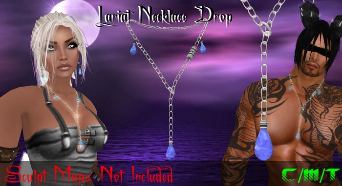 Lariat Necklace Drop Boxed 