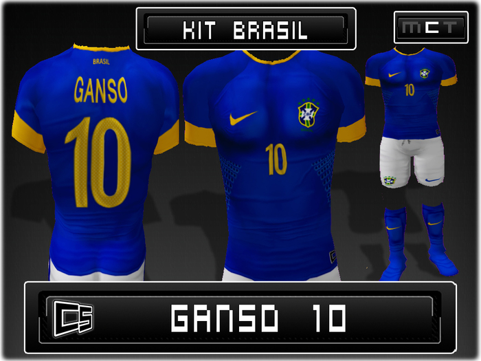 *Kit Brasil Away*