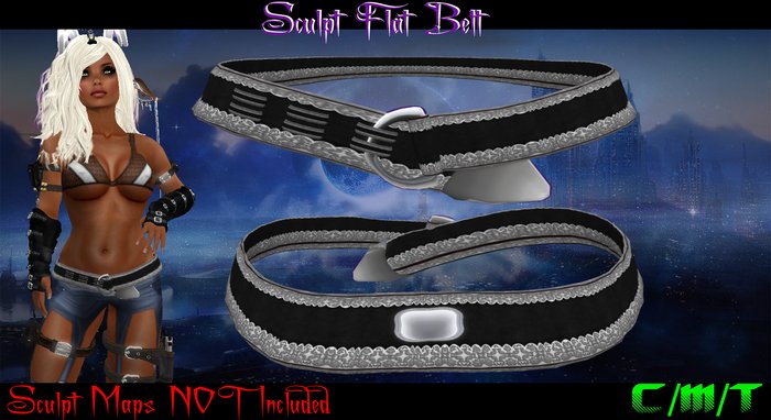 Flat Belt (B&W) Boxed 