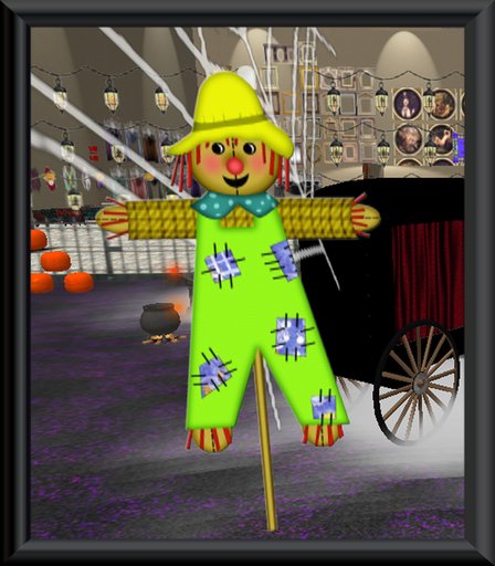 Halloween Scarecrow Yellow Hat