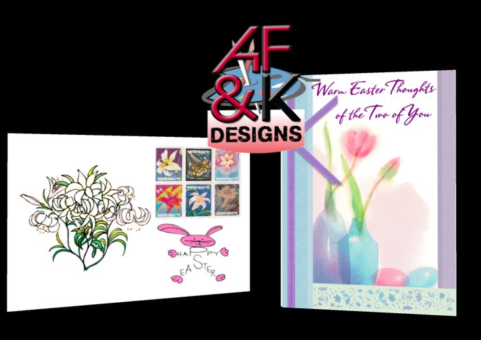 AF&K Designs - Easter (10) Greeting Card