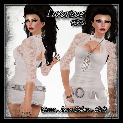 -Mystique-Luxurious Outfit White
