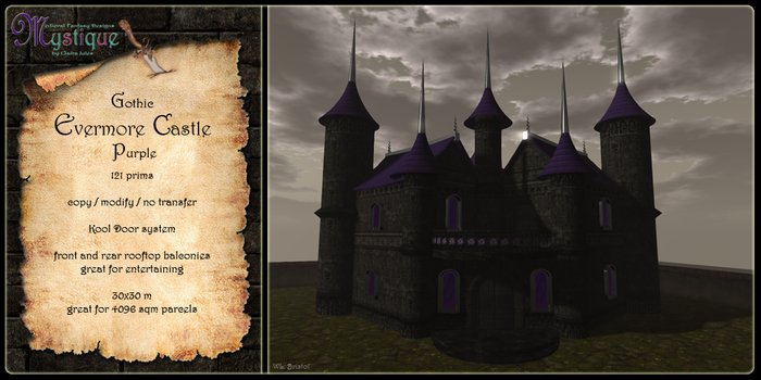 Mystique ~ Gothic Evermore Castle: Purple
