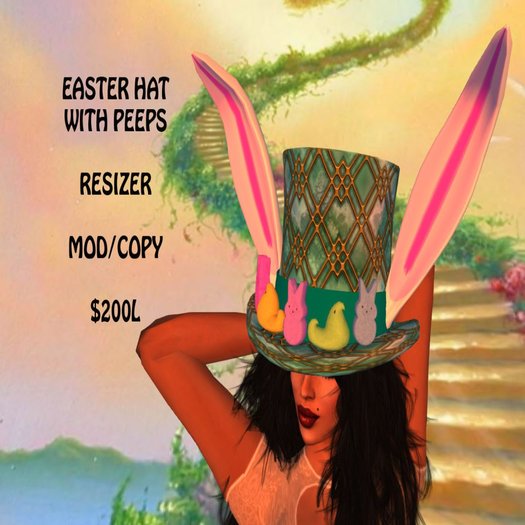EASTER HAT PEEPS