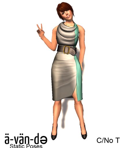 Avande Static Poses - Peace v1