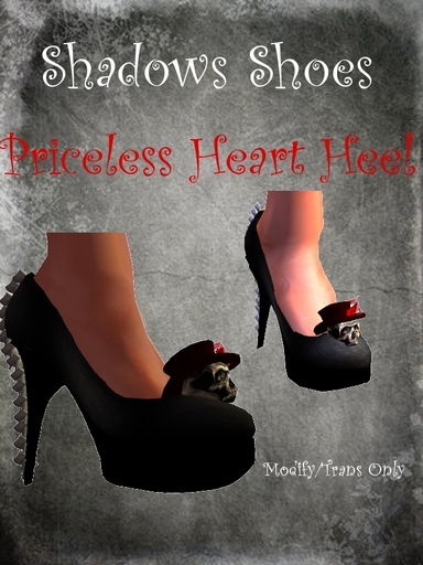 Shadows Priceless Heart Heel