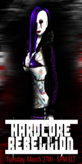 VAW- "Hardcore Rebellion" Poster
