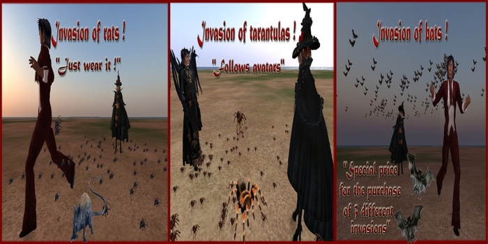 PARTICLE EMITTER "INVASION OF RATS" /  EMETTEUR DE PARTICULES "INVASION DE RATS"