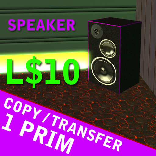 Purple speaker