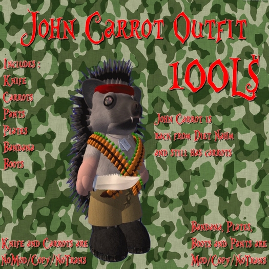 John Carrot Outfit