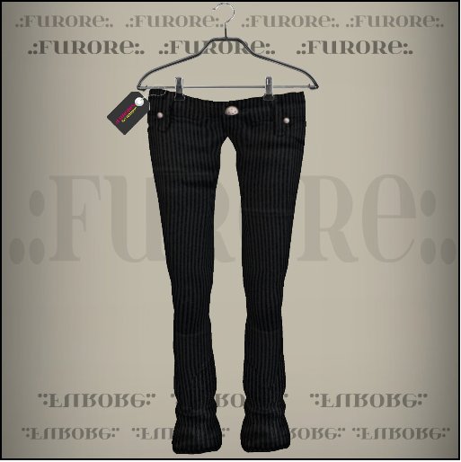 [Furore] Low Waist Pants Stripes *dark*