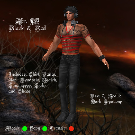 Mr. DJ Black & Red