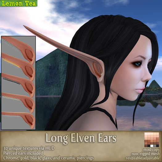 {Lemon Tea} Long Elven Ears