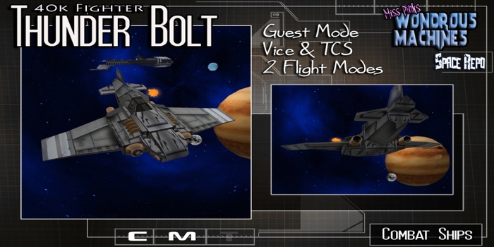 Thunderbolt 40k Fighter