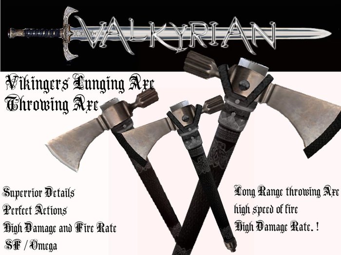 Valkyrian Lunging Axe (Ranged) 1