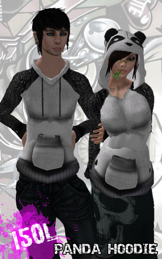 [VOID] Panda Hoodie 