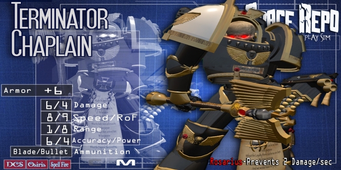 Space Repo - Terminator Chaplain Armor