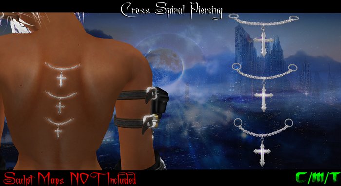 Cross Spine Piercing Boxed