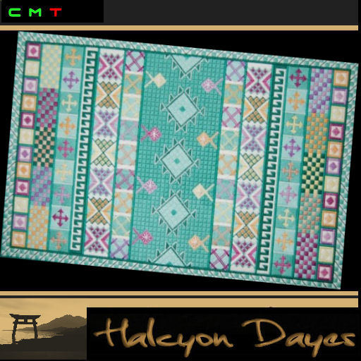 Area Rug - Country Teal