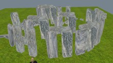 Stonehedge 45 Stone Sculpt prims Monument (boxed) 