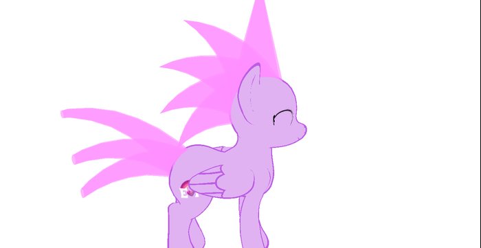 Phantom "blades" Mane+Tail Flexy