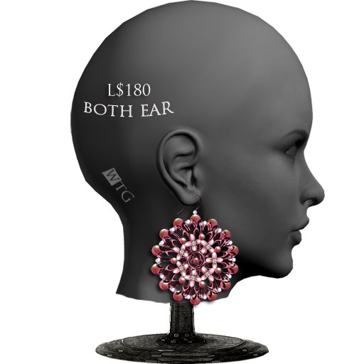 +:+WTG+:+ **Kaleidoscope-pink** ear piercesI