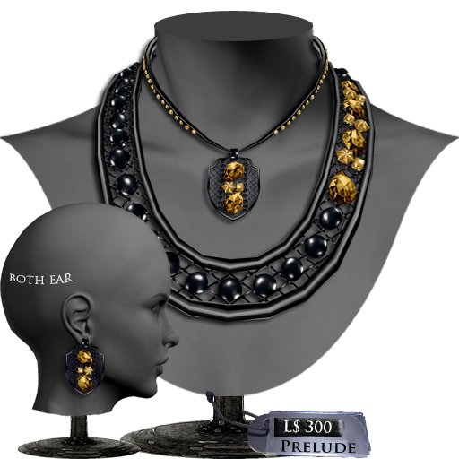 +:+WTG+:+ **Prelude-G**necklace & ear pierces