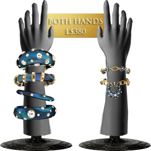 +:+WTG+:+ **The Sparkle of The Star-peacockG** bracelet bangle 