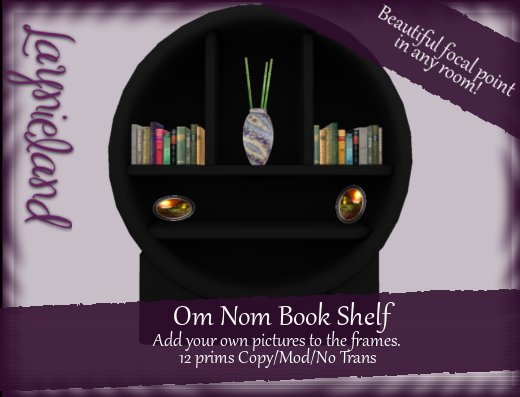 ~LL~ Om Nom Book Shelf