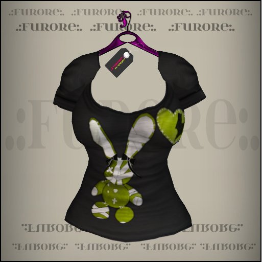 [Furore] Rabbit Tee *GREEN*