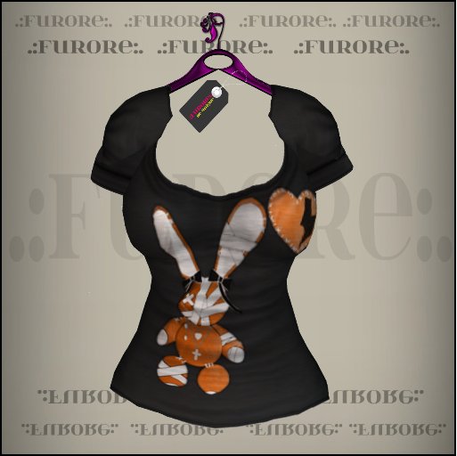[Furore] Rabbit Tee *Orange*