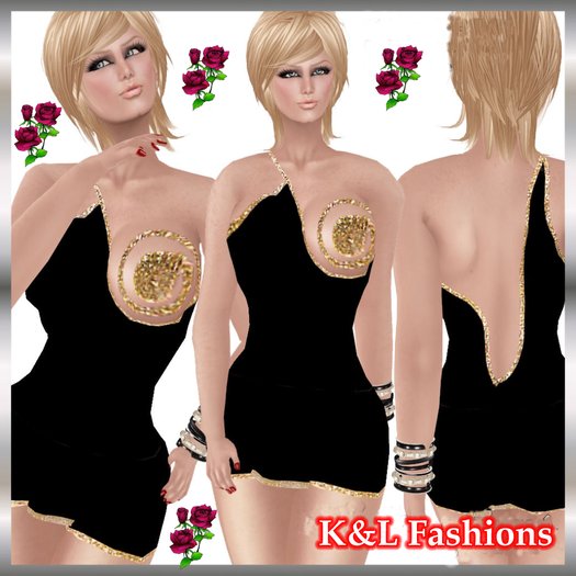 K&L Dress Sexygold