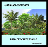 PRIVACY SCREEN/ECRAN JUNGLE