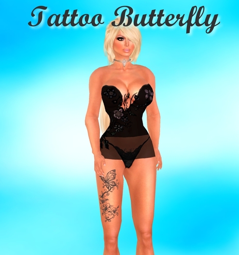 Tattoo Legs Butterfly