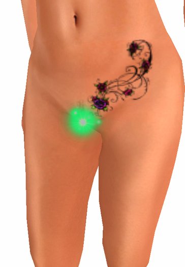 Flower Hip Tattoo