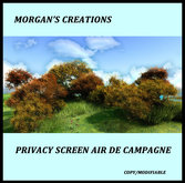 PRIVACY SCREEN/ECRAN AIR DE CAMPAGNE