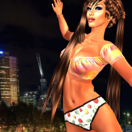 Brandi's Panties - Strawberry Patch (top not included)