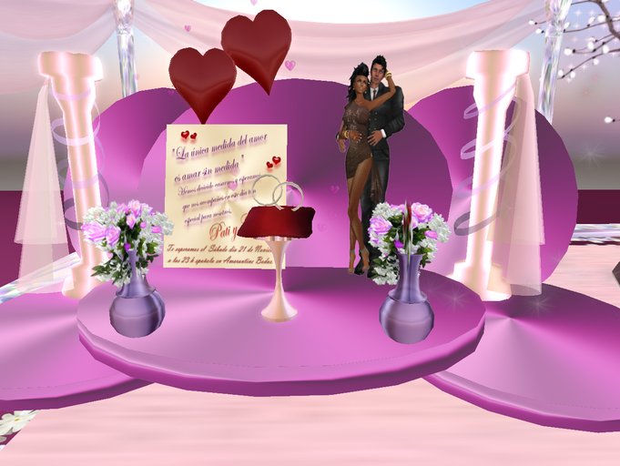 Invitation Wedding Pink