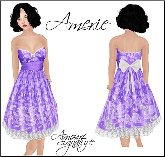 Amour Signature - Amerie Dress - Violet