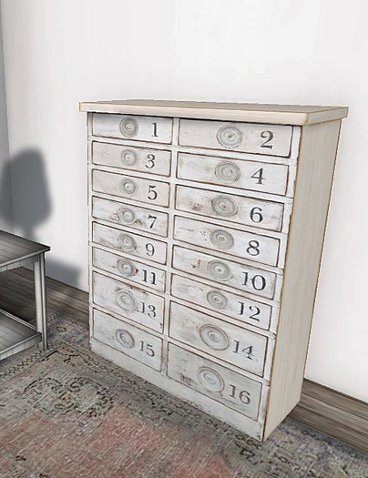 BoatHouse Numbered Dresser