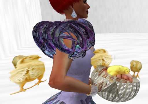 Easter Eggs & Chicks Basket