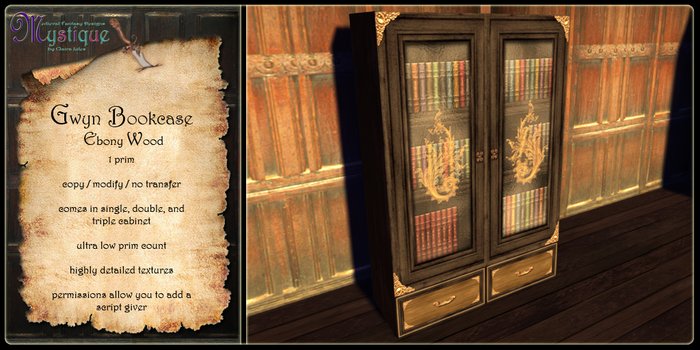 Gwyn Bookcase - Ebony