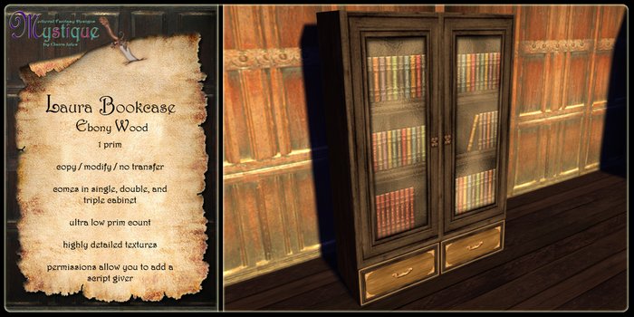 Laura Bookcase - Ebony