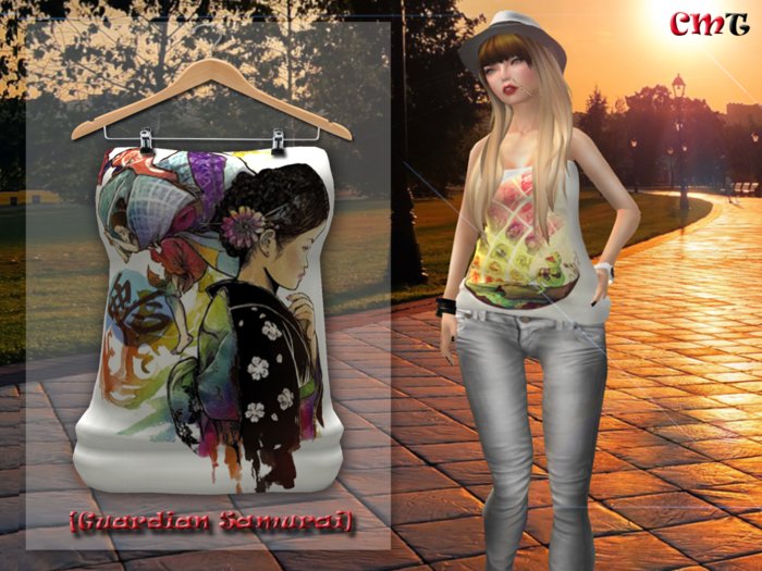 .::[NerdMonkey*Clothes] [Guardian Samurai Tee]::. 