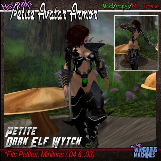 Petite Dark Elf Wytch