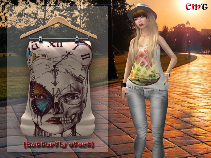 .::[NerdMonkey*Clothes] [Butterfly efect Tee]::. 