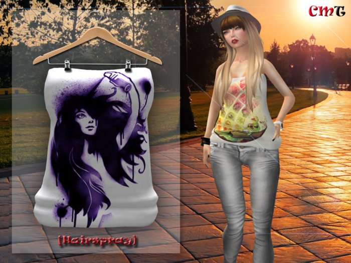 .::[NerdMonkey*Clothes] [Hairspray Tee]::. 