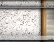 20 RUSTIC PLASTER TEXTURES - FULL PERM