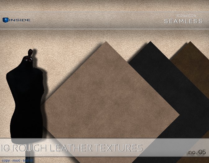 10 ROUGH LEATHER TEXTURES full permissions