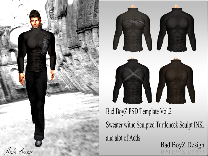 Bad BoyZ PSD Template Vol.2